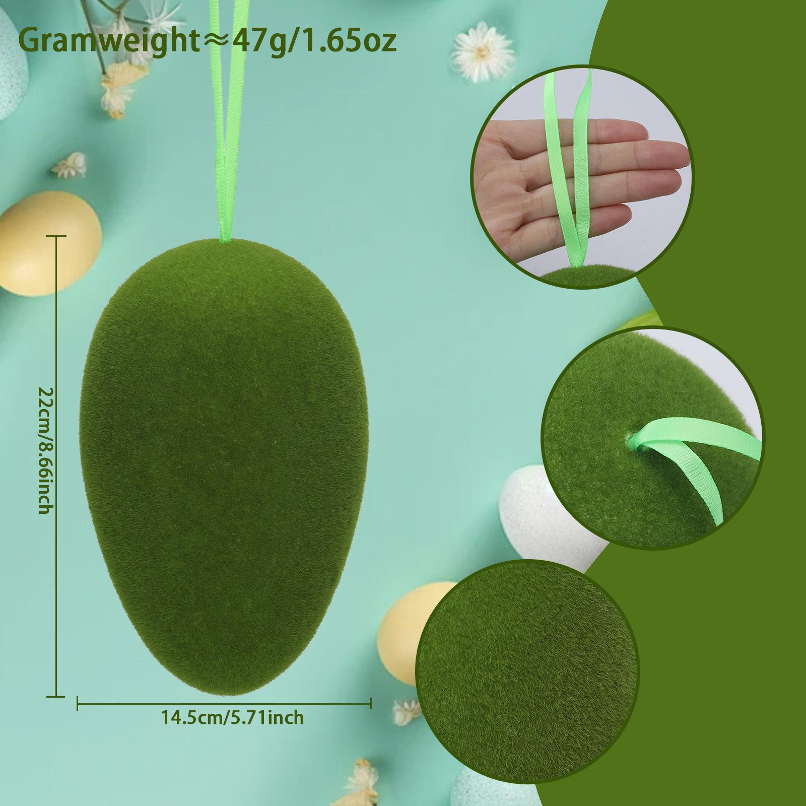 

Flocking Easter Ornament - Toys And Festive Decor, Ideal As Children s Gift Or Home Decoration To Create Holiday One Size зелений