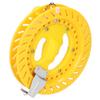 ABS Outdoor Kite Line String Winder Grip Wheel Flying Tools 20cm Wheel with 200M Line(20cm Yellow Wheel 200m Wire )