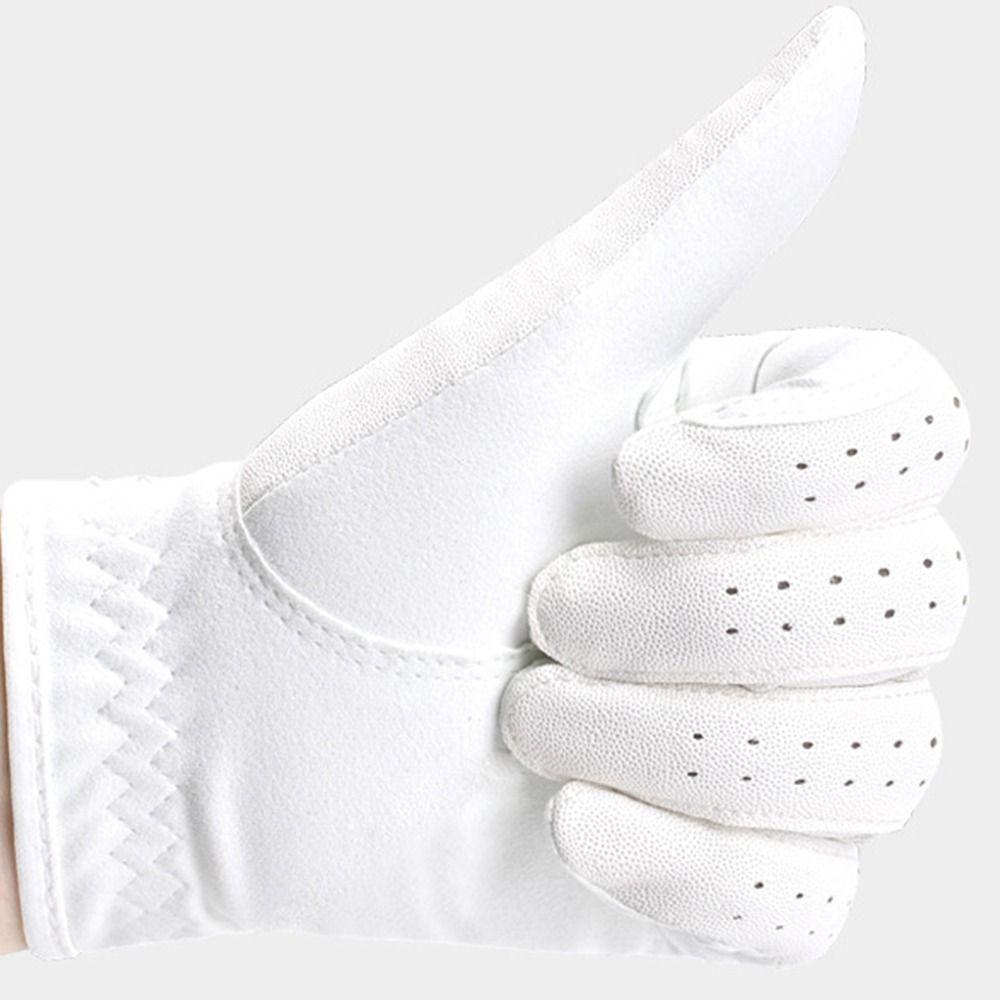 Non-slip Sport Gloves White Professional Glove Soft Golf Glove Sport Equipment