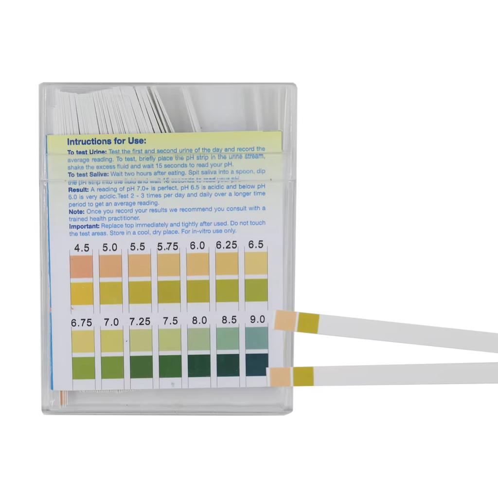 100pcs PH4.5-9 Test Paper Laboratory Household PH Test Strips Indicator Scientific Litmus Alkaline Acid Testing PH Test Meter