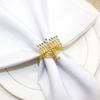 1 pieza de anillos para servilletas de Hanukkah, porta servilletas de Menorah de Janucá, porta servilletas con hebilla de Jerusalén para Hanukkah, cenas, fiestas, decoración de bodas, dorados
