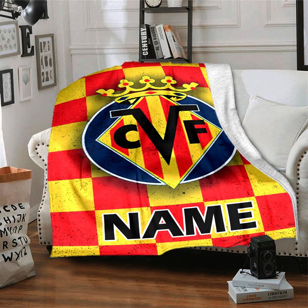 Custom Name Argentina Football Crest Blanket for Couch & Bed, Plush Cozy Fuzzy Blanket Super Soft & Warm Blankets for Fall and Winter. 0908222