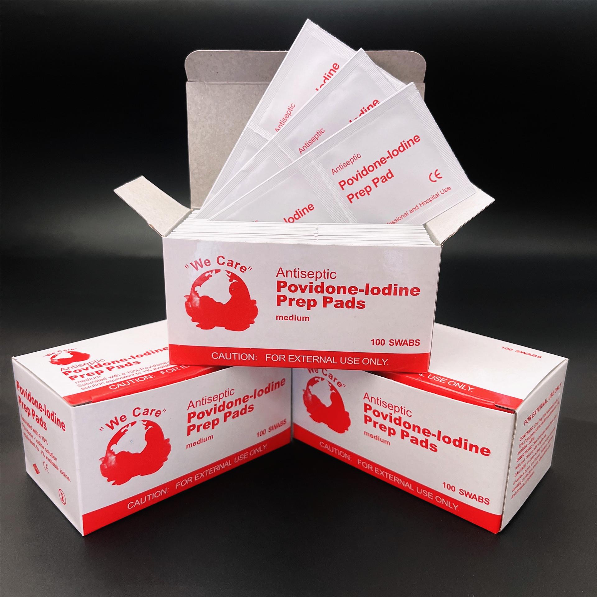 Дезинфицирующие салфетки для поверхностей с повидон-йодом, 100 шт./упак.