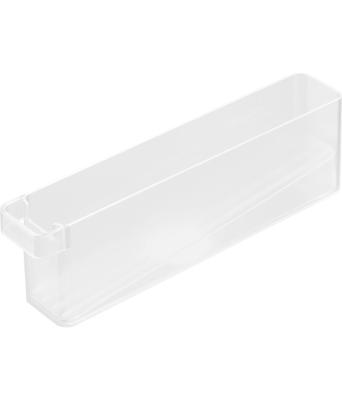 Yamazaki Jitsugyo Refrigerator Mini Drink Storage Case White W5.5 X D31.2 X H9.2cm Tower Refrigerator Storage Storage Tray 1444