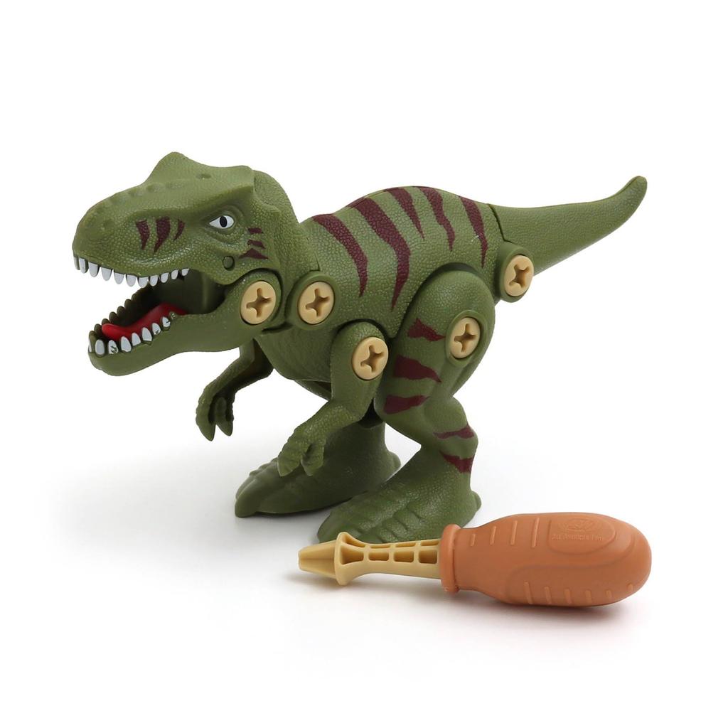 FO. SPIELZEUGKISTE Lernspielzeug DIY-Spielzeug Dinos Set mit 4 Stück (6581923) Dinosaurier-Bauspielzeug