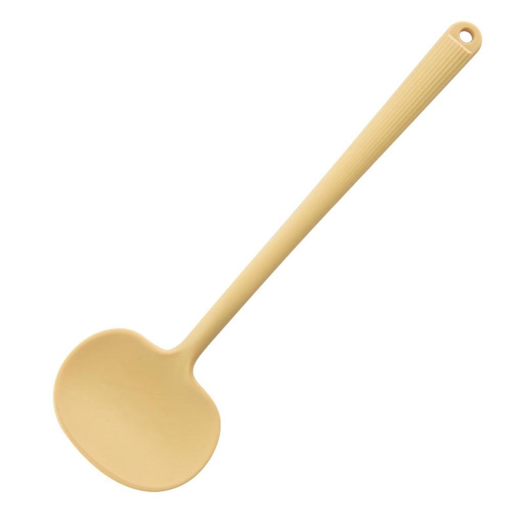 Long Handle High-Temperature Resistant Silicone Spatula for Non-stick Pans
