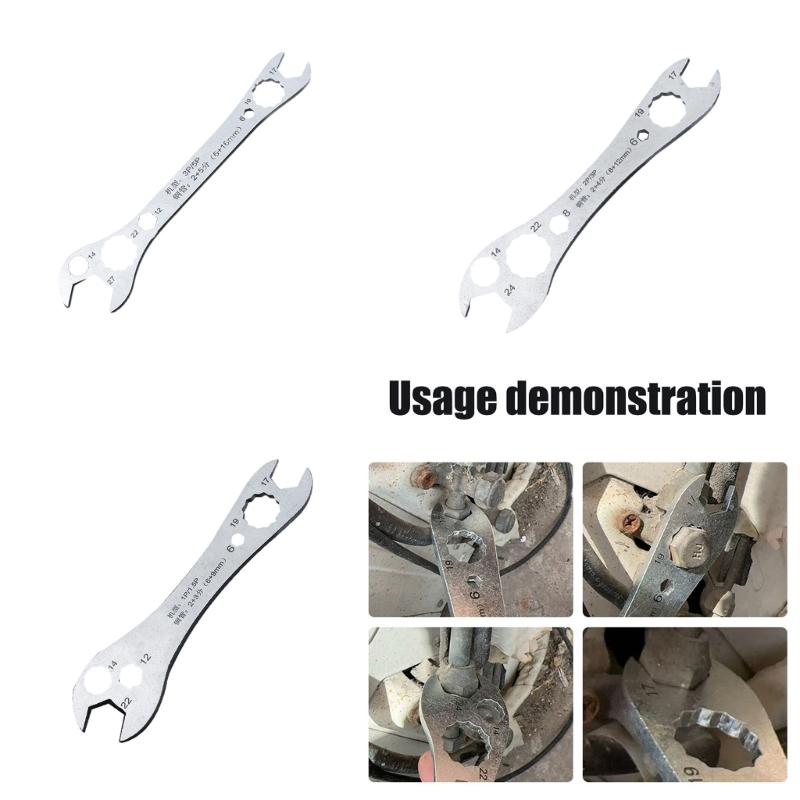 Multipurpose AC Wrenches Set Suitable for 1P 1.5P 2P 3P 5P Units Ergonomic Nonslip Handle AC Installation Wrenches