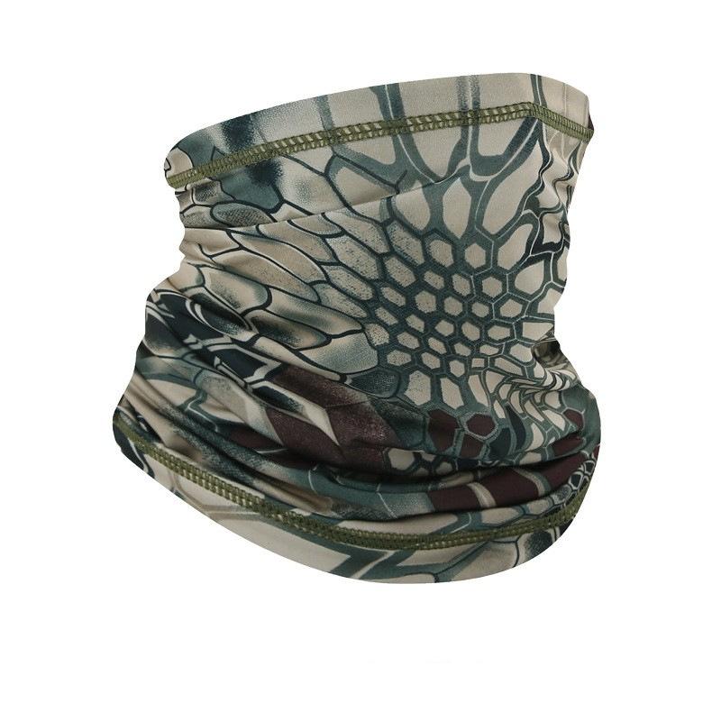 Unisex Multipurpose Neck Gaiter Face Scarf Sunscreen Face Sacrf Bandana Magic Headscarf for Ourdoor Windproof Cycling Hiking Camping Hunting Running