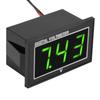 1pc Digital 0.56  LED Display Waterproof Voltmeter DC Voltage Meter Panel (2.5 30V, Green)