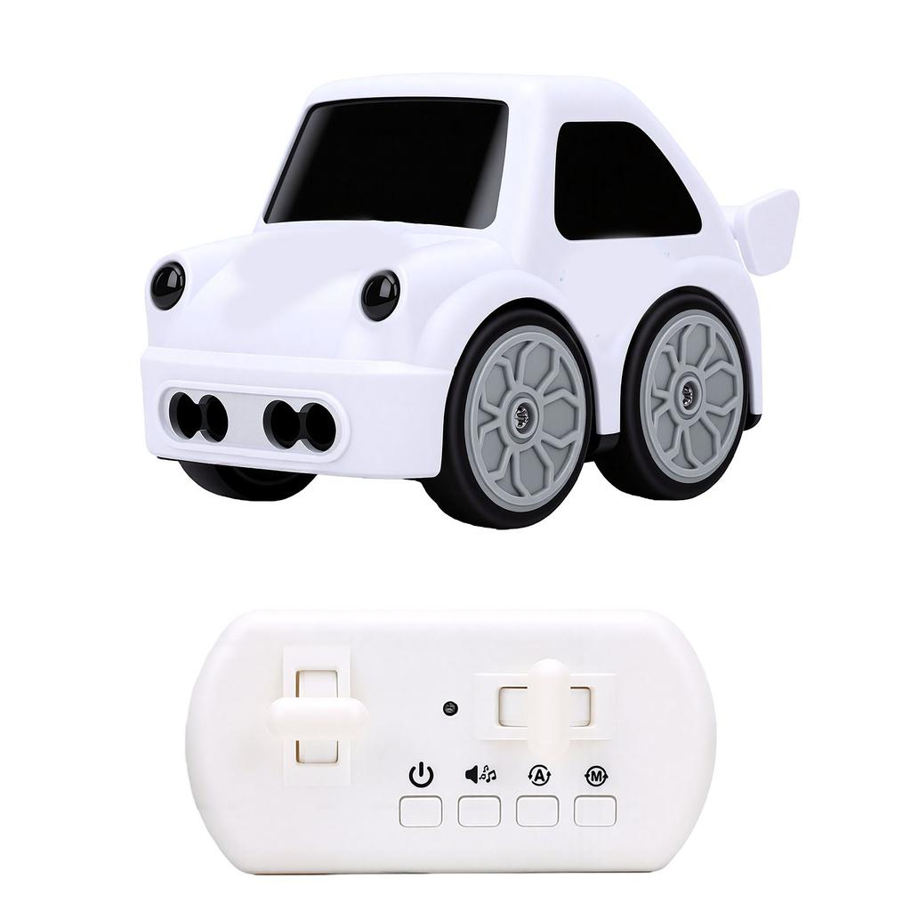 Mini RC Car Gesture Following 4 Modes Interactive Stunt Remote Control Toy Car with LED Animated Eye Music for Kids Boys