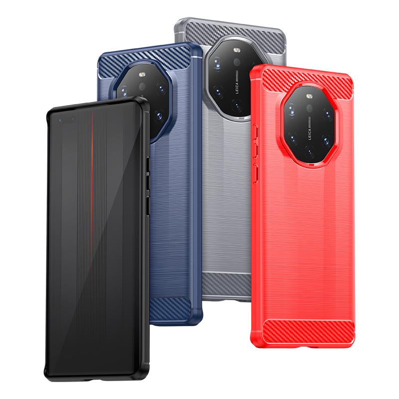 Shock Resistant Protective Phone Case For HUAWEI Mate 40 RS Porsche Design  Soft Silicone TPU Back Cover Phone Cases