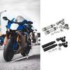 Stylish Highway Foot Pegs Metal & Plastic Footrest Mount Durable for Motorcycles  Improve Comfort & Style on Your Bike