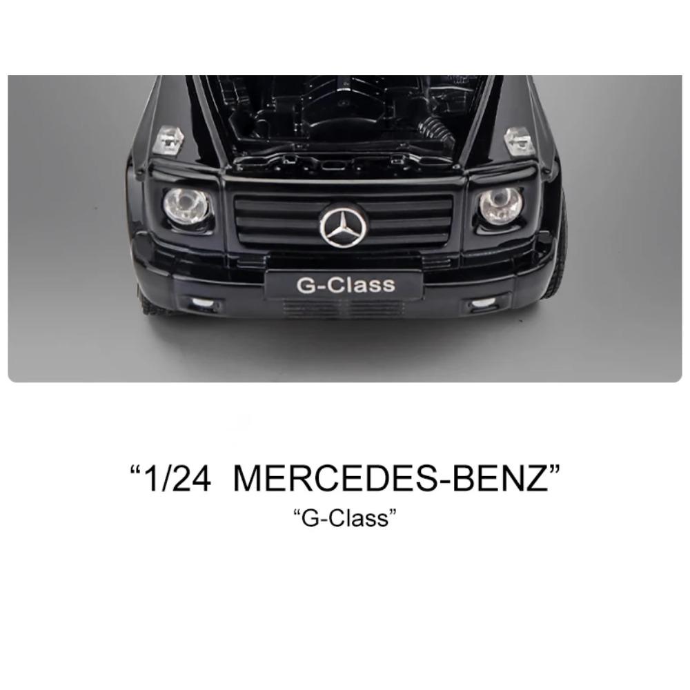 Welly 1/24 Mercedes-Benz G-Class SUV Alloy Car Model Diecast Metal Toy Off-Road Vehicle Car Model Simulation Collection Kid Gift