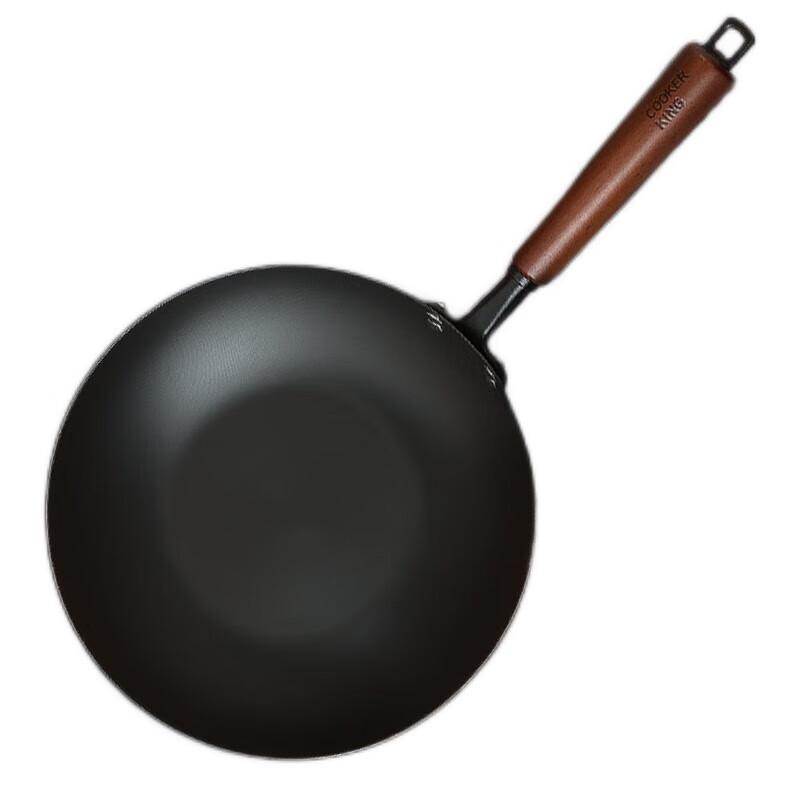 COOKER KING BZ50526 Extreme Iron Coated Wok, 28cm
