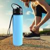 Leakproofs Silicone Foldable Water Bottles Light weights Folding Water Bottles