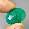 26.00 Cts Certified Natural Colombian Green Emerald Oval Cut Loose Gemstone