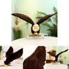 High Quality Plush White Headed Eagle Toy Soft Stuffed Animal For Home Decor And Kids Comforting Doll
