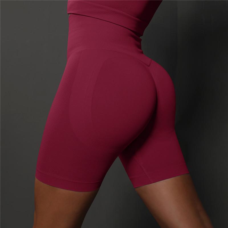 Auroth Summer Sports Shorts Dame Scrunch Butt Yoga Shorts Sexy Peach Hip Gym Fitness Short Pants