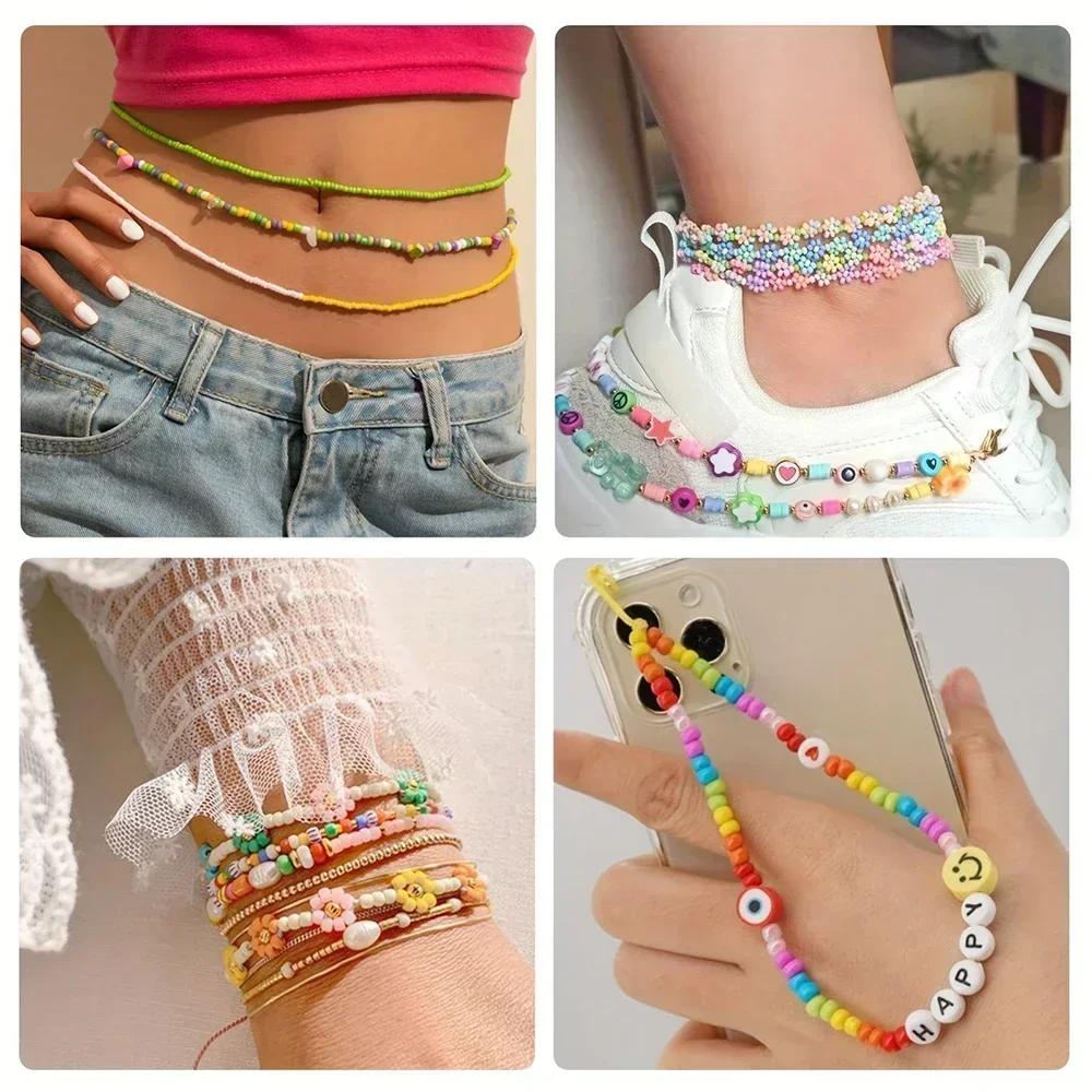 10g 2mm 3mm 4mm Lakkhatású Sármos Cseh Üveg Gyöngyök DIY Karkötő Gyöngyök Ékszerkészítési Kiegészítők