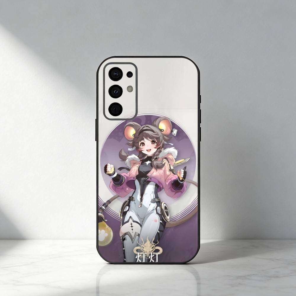 

WuWa GIRLS Printed Phone Case For Samsung S25,S24,S21,S22,S23,S30,Ultra,S20,Plus,Fe,Note,5G Black Cover Samsung S25Plus