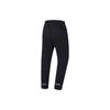 Li-Ning Logo Print Straight-Leg Knit Sports Pants Men Bottoms Black AKLT911-1