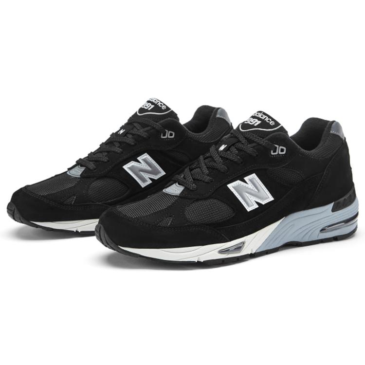 New Balance 991 MiUK Black Silver
