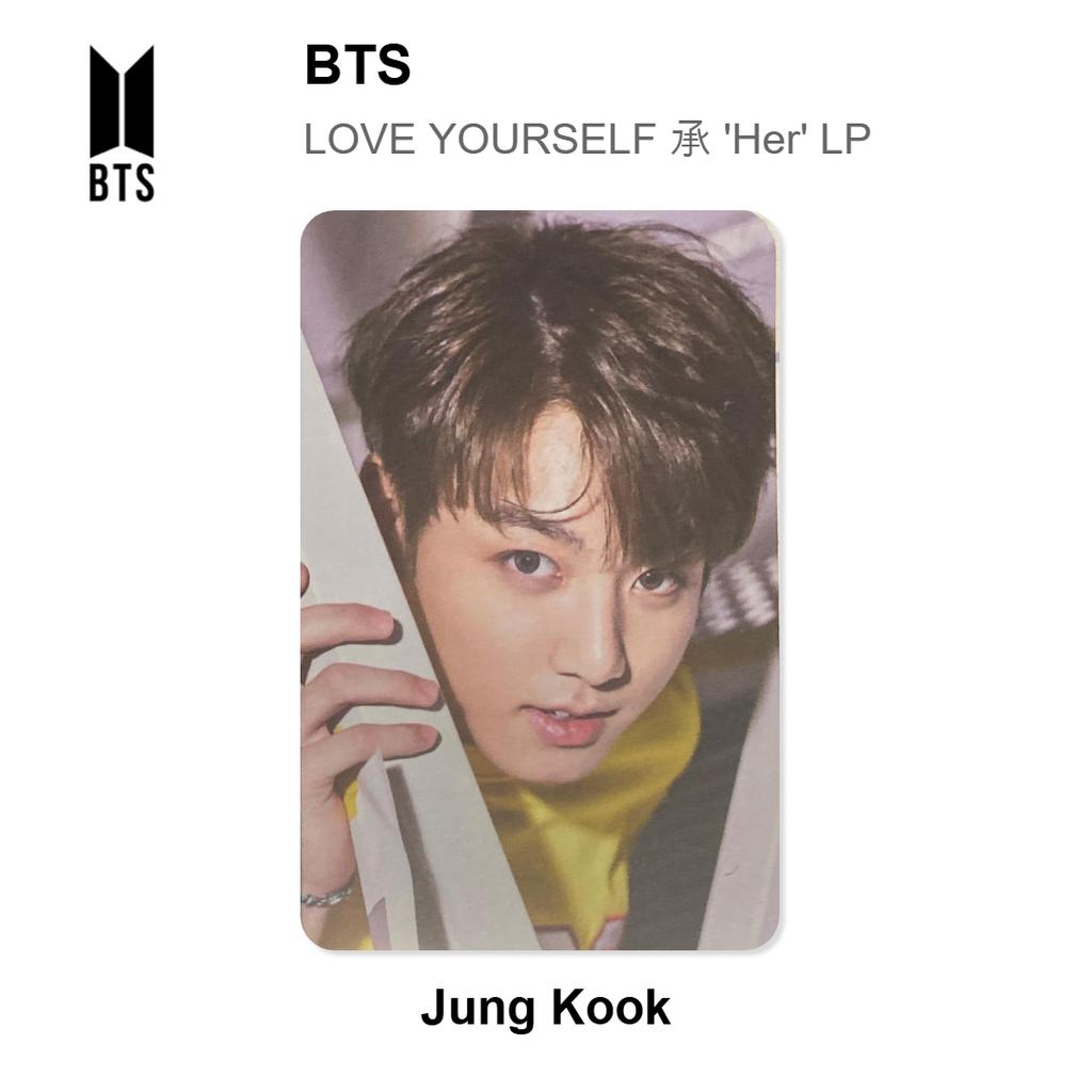 BTS LOVE YOURSELF 'Her' LP Official Photocard