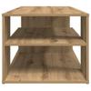 Artisan Oak Coffee Table 100 x 50 x 40 cm Engineered Wood