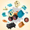 Children's Disassembly Engineering Car Toy DIY Nut Assembly Puzzle Disassembly Simulation Sliding Excavation Disassembly Car
