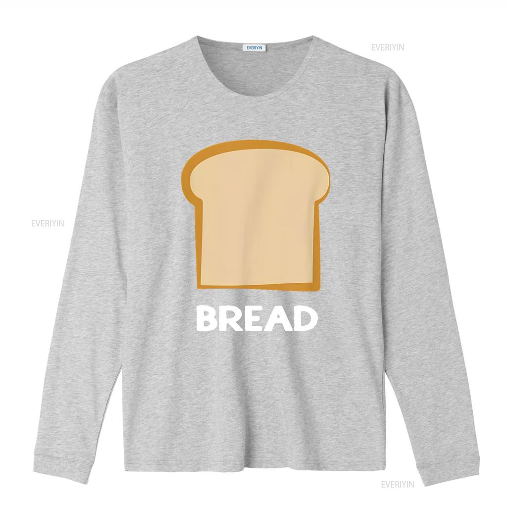 Bread Design Slice of T Shirt Vintage Washed Stretched Graphic Versatile Casual Unisex Top For Everyday Wear Soft Streetwear