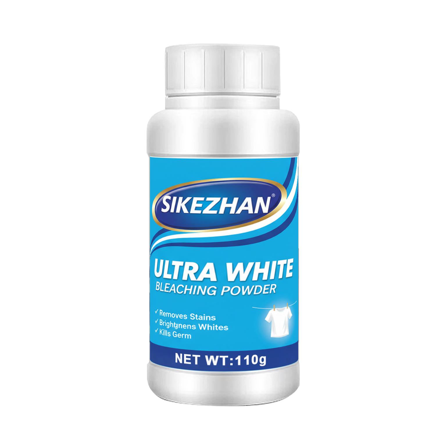 300g Effective Fabric Stain Remover Powder Laundry Whitening Bleach Agent Yellow Stain Removal Strong Decontamination Cleaning 110g