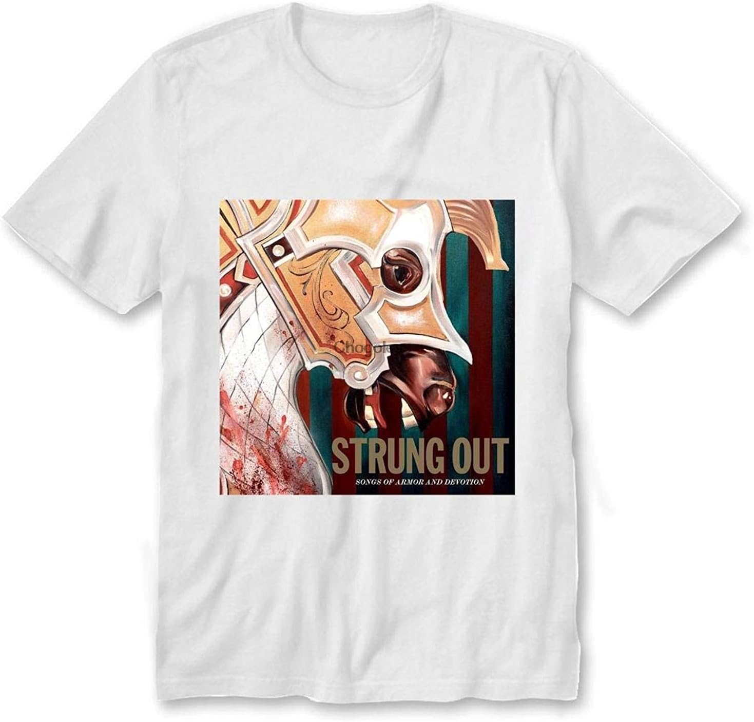Strung Out - Songs of Armor and Devotion-DMN-t-Shirt White 3XL белый