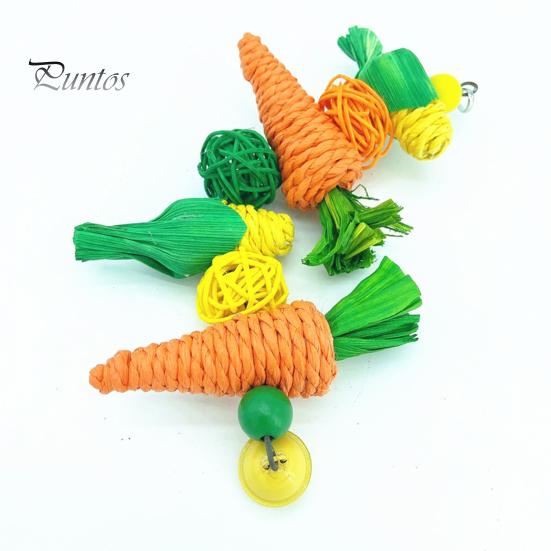 Užitečný háček Design Odolná žvýkací hračka pro papoušky ve tvaru kukuřice Pták Papoušek Závěsná žvýkací hračka pro domácí mazlíčky