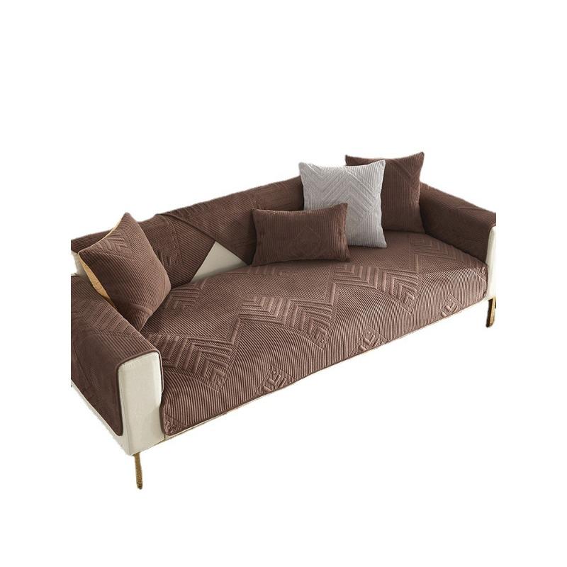 Sofa Cushion Four Seasons Universal Non-Slip Cushion Nordic Simple Sofa Cover All-Inclusive Universal Cover Cover Back Cushion Cover Towel