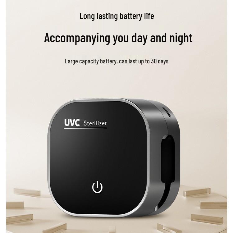 

Mini Wall-Mounted UV Disinfection Toothbrush Holder and Storage Rack серый