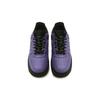 Nike Air Force 1 Slip Resistant Abrasion Resistant Low Top Skateboard Shoes Unisex Black Purple CW2288-001(Team575-)