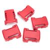 5Pcs Battery Buckle Holder Accessory for Milwaukee M18 Series Lithium Battery Red