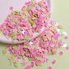 Summer Spring Flowers Leaves Polymer Clay Slices 500g/Bag Daisy Florals Soft Clay Sprinkles for DIY Crafts Nail Art Decor