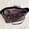 New Large Capacity Top Handle Bag Comfortable and Versatile Texture Simple Shoulder Bag Floral Print Tote for Daily Commute Bag
