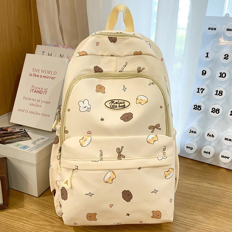 Children's Schoolbags Girls Elementary School Students Cute Junior High School Students High School Students Printed Backpacks