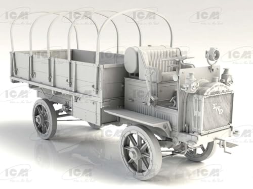 ICM 1/35 Scale World War I US Army Truck FWD Type B Plastic Model 35655