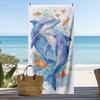 Magical Pastel Saturn Beach Towel Large Quick-Drying Absorbent Towel Ethereal Galaxy Saturn Design Towel for Beach Pool Camping