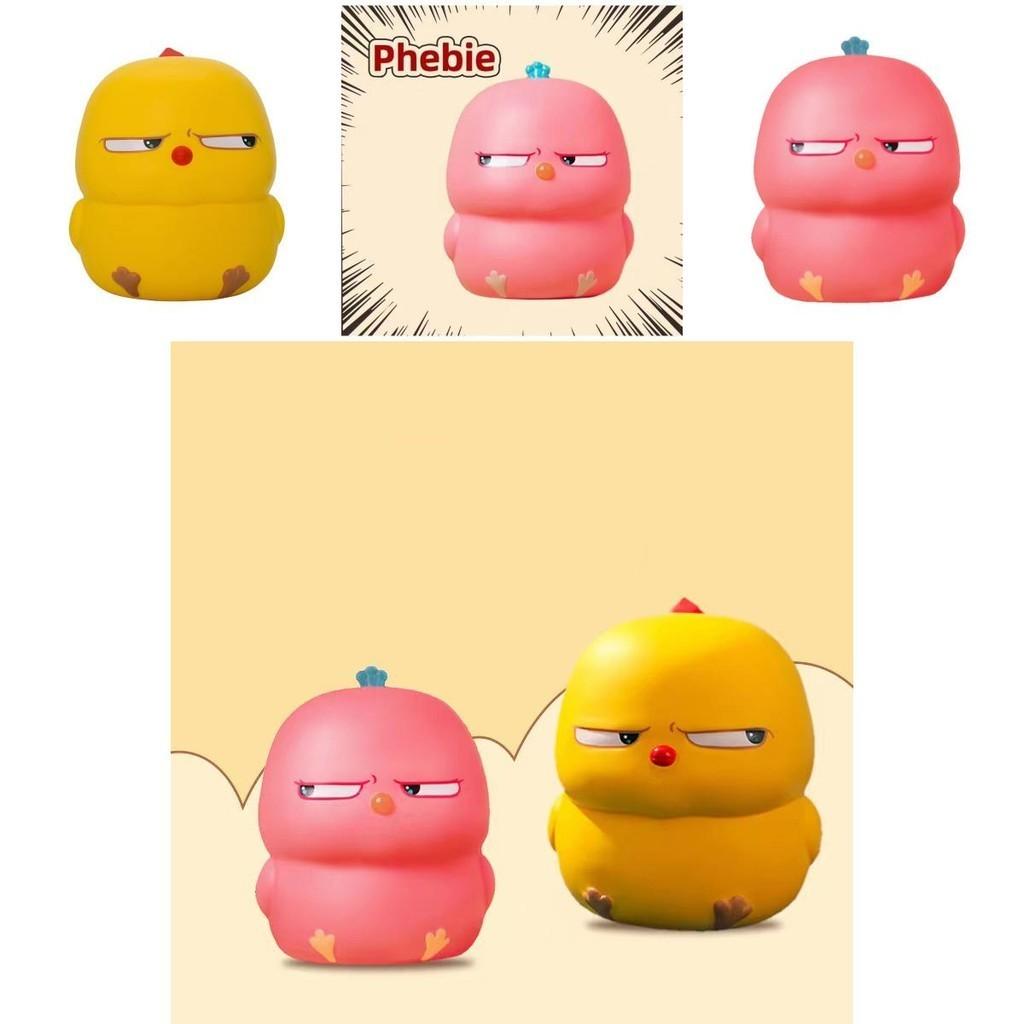 Warbie The Bird Small Yellow Chicken Stress Reliever Toy For Office And Home Use Perfect For Anxiety Relief And Relaxation