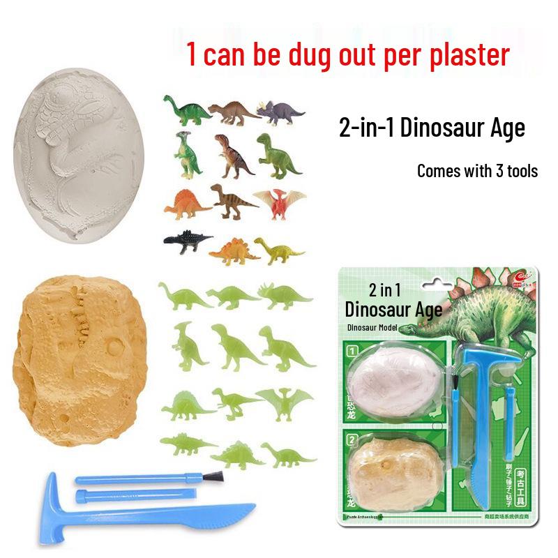 Gem Dinosaur Fossil Teaching Aids: Archaeological Excavation Toys for Primary School Students