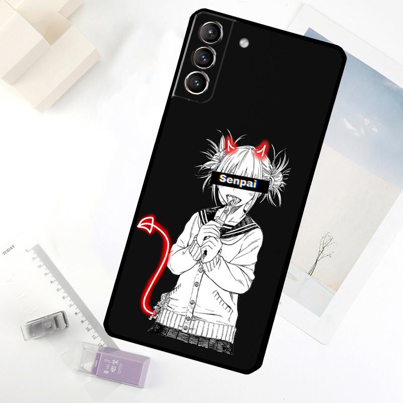 Sugoi Senpai Anime Handyhülle Für Samsung Galaxy S25 S24 S23 S22 S21 S20 S26 Ultra S10 Plus S23 FE S25 FE Hülle