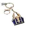 Bling Backpack Keychain Mini Handbag with Rhinestone, Zinc Alloy Pendant for Decorative Purse Keys Handbags Backpacks, Lightweight Accessory