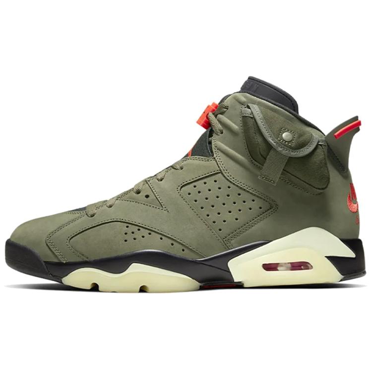 

Travis Scott X Jordan 6 Retro Оливковый 40.5
