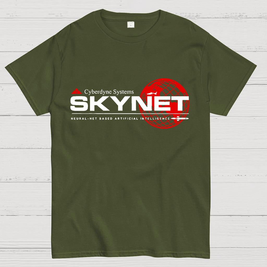Cyberdyne Systems Skynet Unisex Heavyweight 100% Cotton T-shirt