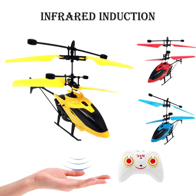 Usb Rechargeable Remote Control Infrared Induction Helicopter Hovering Aircraft Kid Xmas Gift