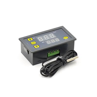 1pc W3230 DC 12V/24V/AC100-220V Digital Temperature Controller LED Display Thermostat With Heating Cooling Switch NTC Sensor